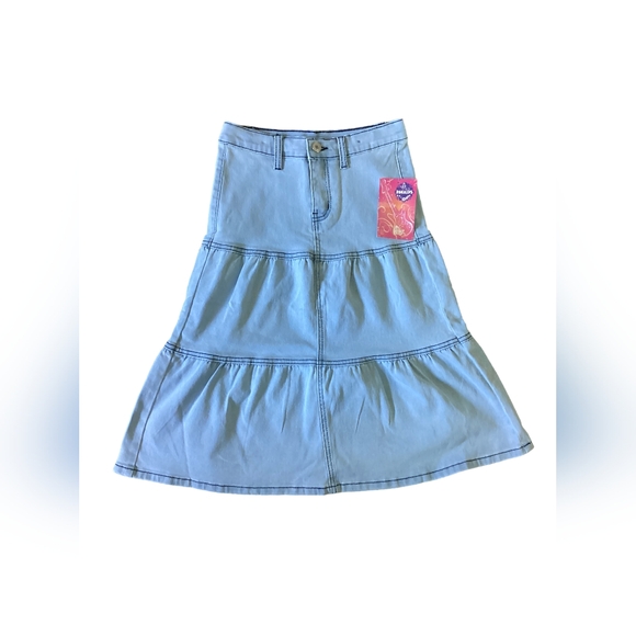 ROCKIDS Little Girls Denim Jean Skirt BRAND NEW!! TAGS INCLUDED - Picture 1 of 1